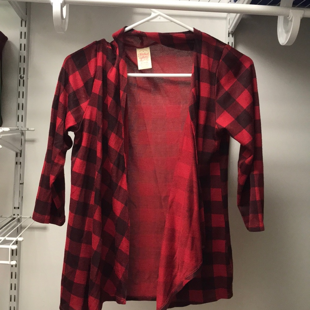 Flannel cover up